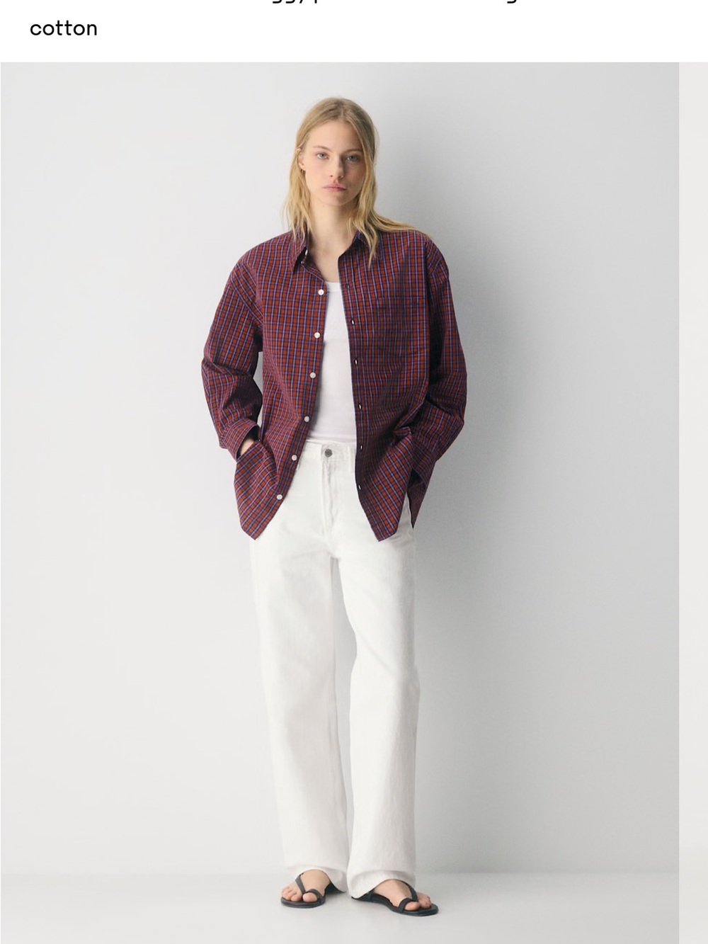 Denim Forum White High-Rise Straight Jeans